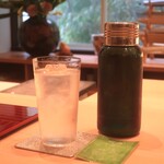 日本料理 吟 - 橘花ジン 時つ風 ソーダ割り