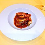 TRATTORIA FILARE - 真鯛と赤海老のリヴォルノ風トマト煮込み