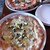 ピッツェリア テレーノ - 料理写真:マルゲリータとズッキーニとナスとしらすのピザ