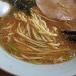 Ra-Men Jambo Gyouza Tenjin - 麺のアップ