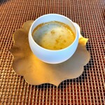 グリル片山 - 伊勢海老のスープ