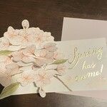 和さび - お誕生日カード頂きました