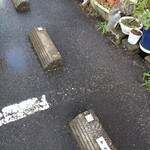 四季の餅 あめこ - あめこ餅さんの駐車場　店の真向かい