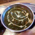 スーリヤ - スーリヤ 苫小牧店 「ネパールセットＢ（チキンサグカレー）」