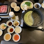 しゃぶ葉 - 配膳完了