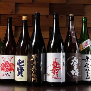 A wide variety of sake that even alcohol lovers will appreciate. Featured all-you-can-drink option