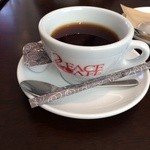 2FACE CAFE - ランチセットのコーヒーです。他にもジュースなども選べます。