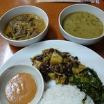 ダルバートセット（マトン）