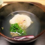 Tokuhamoto Nari - しんじょうの味わい素晴らしいお椀！