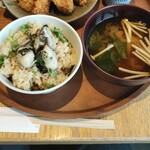 d47食堂 - 邑久牡蠣のカキフライ定食
