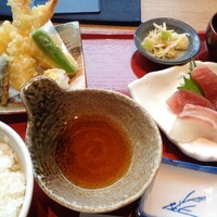 日本料理 ざぜん - お刺身天ぷら御膳