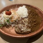 びっくりドンキー - カリーバーグディッシュ（150Ｇ）