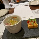 ガストロテカ ビメンディ - アサリとキャベツのスープ