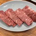 炭火焼肉ホルモンさわいし - 和牛特選ハラミ3,600円