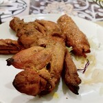 ダリ - タンドリーチキン＆シークカバブ。どっちもおいしい