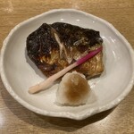 春のお店 - 鯖塩焼