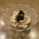 春のお店 - 付出し（サラダスパゲティ）