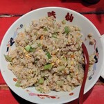 心斎橋 味仙 - 味仙炒飯800円税込（スープ、小皿付き