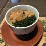 Ono No Hanare - 穴子と青さの茶碗蒸し