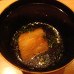 並木橋なかむら - 先付け（長芋の揚げだし）