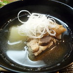 味風月 神田川 - ☆沖縄のアグー豚さん…お吸い物仕立て（＾ｖ＾）☆