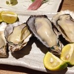 日本橋漁港 快海 - 焼きがきうまっ！