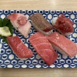 Katsugyo Sushi - マグロづくし6カン