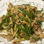 正竜亭 - 青椒肉絲！素材の味が活きてます！！