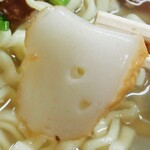 花織そば - かまぼこ