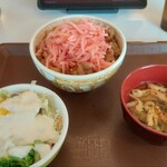 すき家 - 牛丼ランチセット