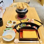 京都離宮 おだしとだしまき - だしまき御膳と釜たきご飯♡