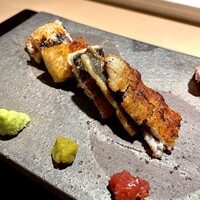 うなぎ時任 - ③白焼き、生ハム