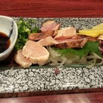 瀬戸内居酒屋 魚なげ - 鶏のたたき