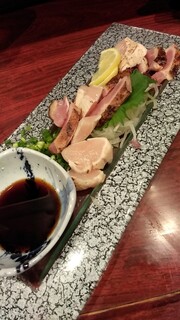 Setouchi Izakaya Uonage - 鶏のたたき