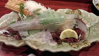 Setouchi Izakaya Uonage - 活いか：活造り