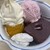 みはし - 料理写真:クリームあんみつ+桜アイス