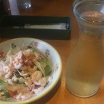 Saizeriya - 白ワインと小エビのカクテルサラダ