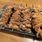 築地銀だこ酒場 - とり皮棒