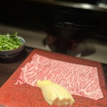 西麻布 肉粋 やまもと - すき焼き