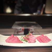 西麻布 肉粋やまもと - ⚫︎ 塩焼き：ランプ,タン元,イチボ