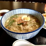 西尾八ツ橋の里 - 山椒鶏みそうどん