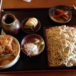そば処　福助 - 料理写真:ミニ天丼セット