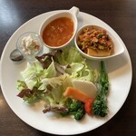 高崎 芸術野菜とイタリアンピッツァ マーロ - 前菜・季節のスープ・旬野菜のサラダ・ショートパスタ