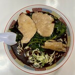 Hachiya - 三陸産穂先わかめラーメン1100円。