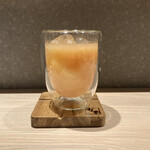 焼鳥 町子 - 鳳凰美田 桃酒（550円）