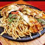 Okonomiyaki Enchan - コンビ お好み焼き＋焼きそば