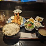 ひだまり 月寒店 - エビフライ定食