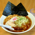 駅そば大宮 - 佐野ラーメン600円