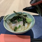 リッチモンドホテル 宇都宮駅前アネックス - 鯛茶漬け　出し汁