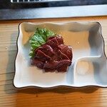 ろばたやき山ろく - 馬レバー